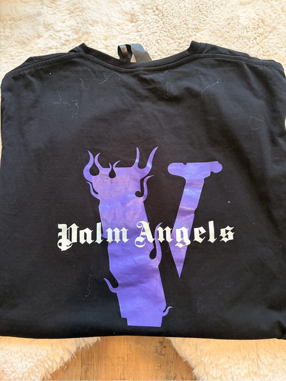 VLONE Purple Graphic Tee - Picture 4 of 5